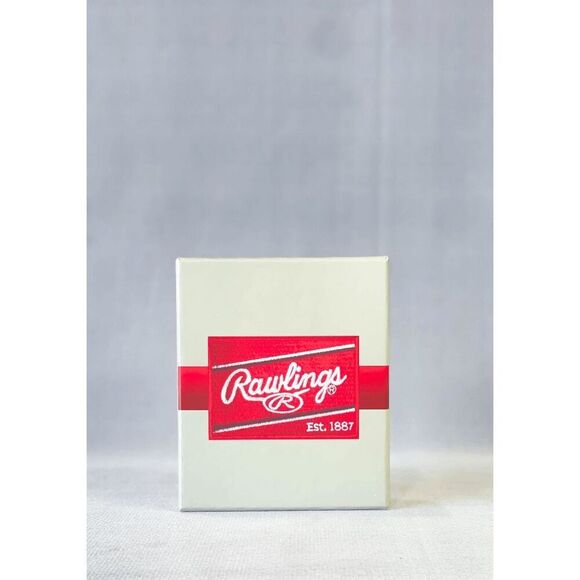 Rawlings Men’s Baseball Stitch Tri-Fold Wallets - Brown - Picture 5 of 5